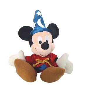 Disney Fantasia Mickey Mouse Sorcerer Plush 10 Inch